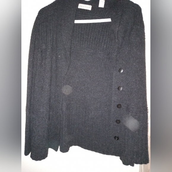 Womans Button Down Knitted Cardigan - Picture 2 of 5